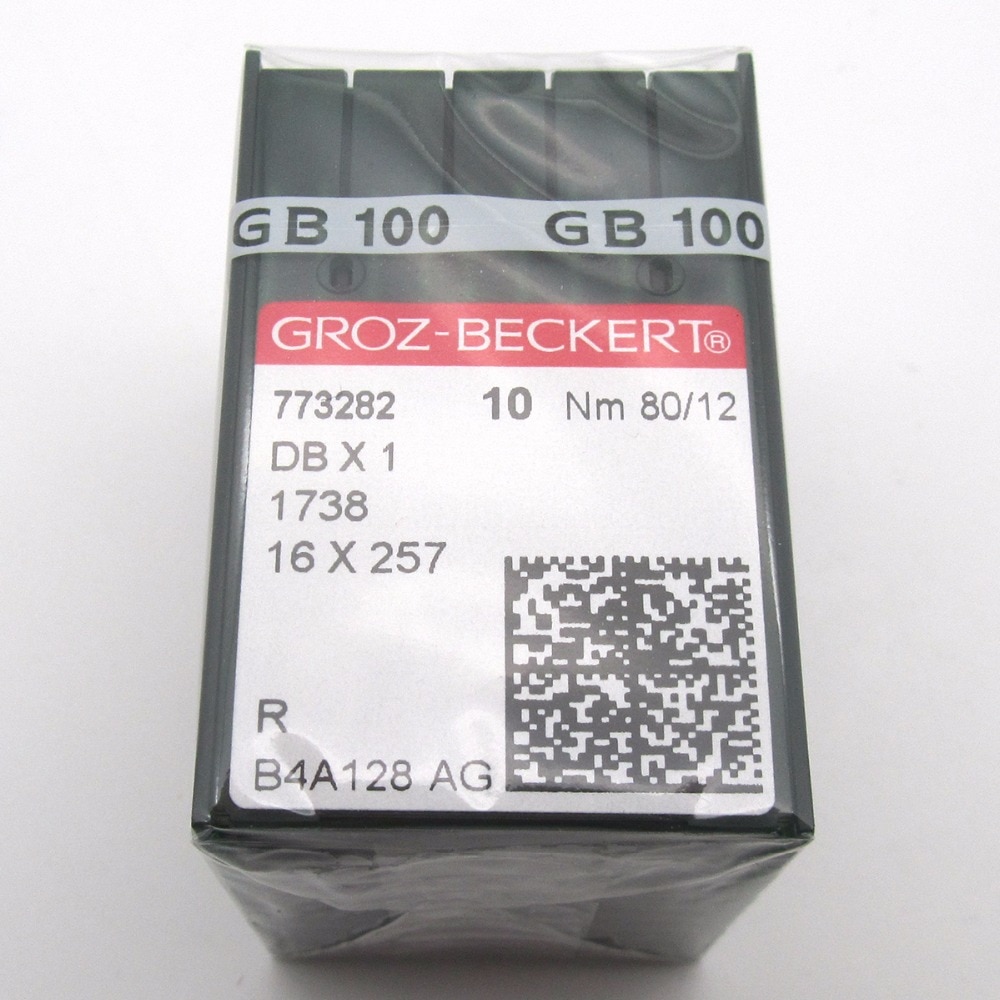 100PCS Groz Beckert DBX1 1738 16X257 JUKI DDL,BRO..